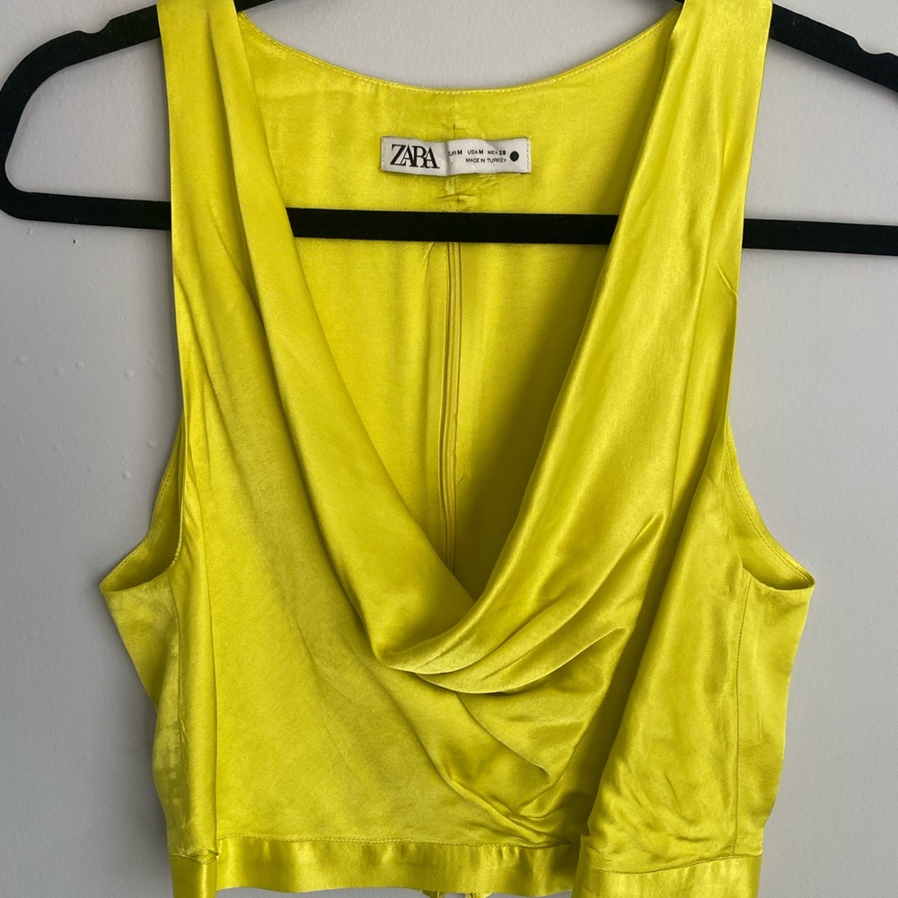 Zara Satin Top